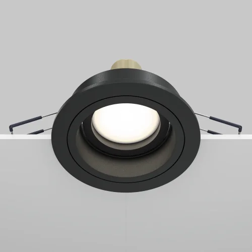 Светильник точечный Akron DL025-2-01B Maytoni чёрный 1 лампа, основание чёрное в стиле современный  фото 6